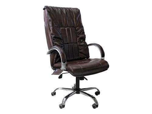 Офисное массажное кресло EGO BOSS EG1001 Шоколад (Арпатек)