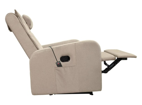 Кресло-реклайнер механический с массажем FUJIMO COMFORT CHAIR F3005 FMF Ваниль (Sakura 4)