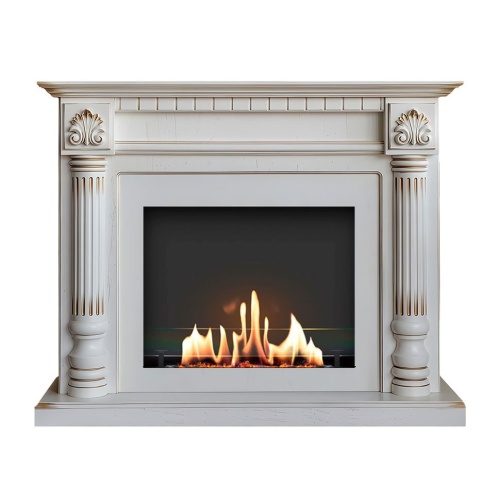 Биокамин в портале SteelHeat Makedonia, стекло SteelHeat