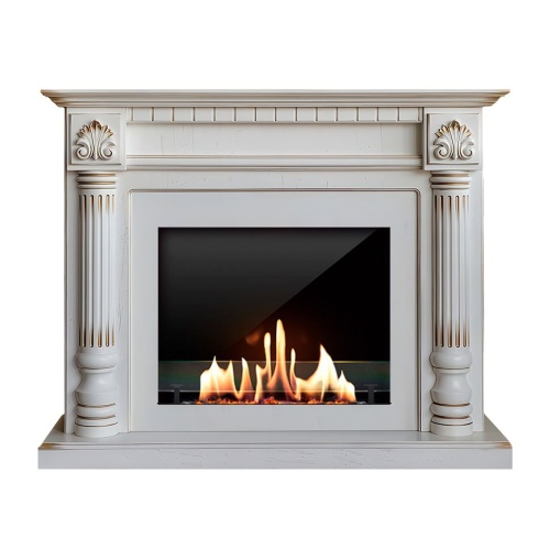 Биокамин в портале SteelHeat Makedonia, стекло, стемалит SteelHeat