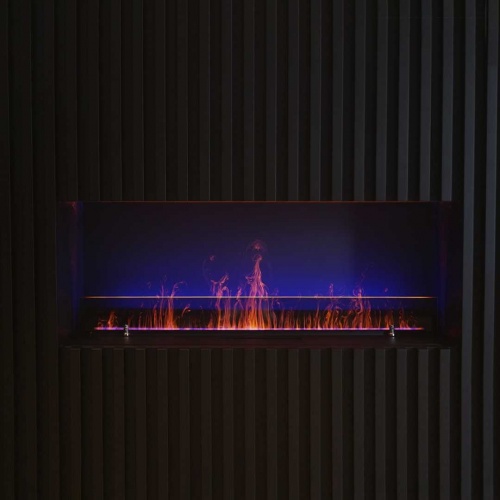 Электроочаг Schönes Feuer 3D FireLine 1200 Blue (с эффектом cинего пламени) в Москве