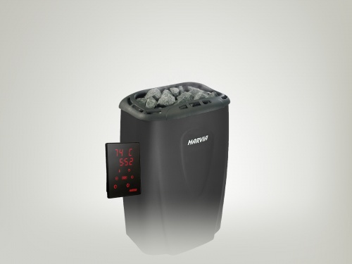 Электрическая печь Harvia Moderna V45XE Black