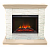 Каминокомплект Real Flame Elford (белый дуб)+Sparta 25,5