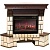Каминокомплект Real Flame Stone Corner new 23 (античный дуб)+Optima 23