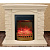Каминокомплект Real Flame Elford (белый дуб)+Rimini
