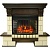 Каминокомплект Royal Flame Pierre Luxe шампань (темный дуб)+Dioramic 25 FX