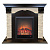 Каминокомплект Real Flame Dublin Lux (темный орех)+Eugene