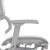 Ортопедическое кресло Falto Comfort Ergohuman Elite 2 с подножкой Серое