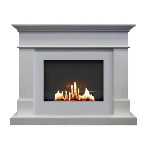 Биокамин в портале SteelHeat Nevada, стекло SteelHeat