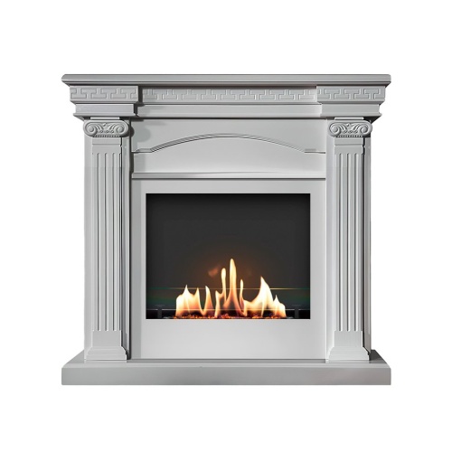 Биокамин в портале SteelHeat Nikol, стекло SteelHeat